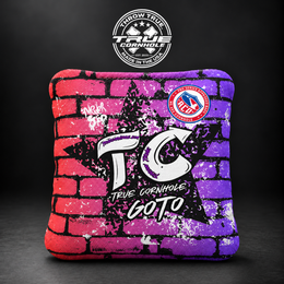 True Cornhole GoTo GOTO PINK PURPLE WALL bag mockup design 23