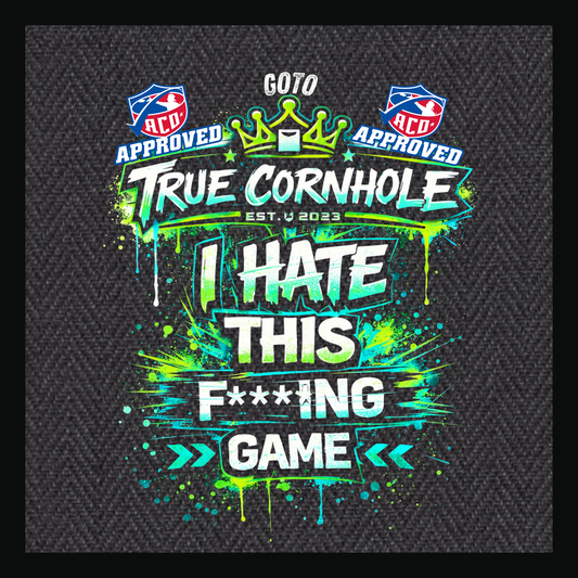 ACO Approved Professional Truecornhole Goto 5-6/9 speed herringbone carpet