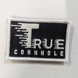 True Cornhole Velcro patch design 1