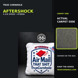 Actual carpet side shown for Aftershock design 40
