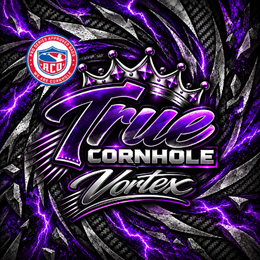 True Cornhole Vortex Purple Lightning bag design design 9