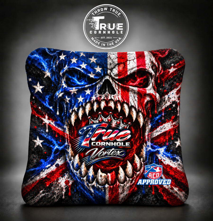 True Cornhole Vortex 5.5/9 ACO Approved Hybrid Carpet Bags