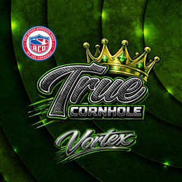 True Cornhole Vortex green carbon crown design design 4