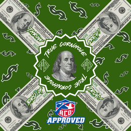 ACO APPROVED TRUE CORNHOLE 4.5/8 HYBRID CARPET BIRD OF PREY design 30